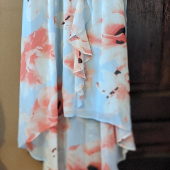 Ladies high low sleeveless dress - Picture 2 of 4